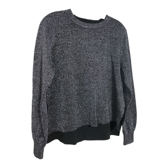 J.Crew Navy high low Shimmer Sweater size S - Picture 1 of 12
